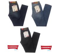 Jeans uomo CARRERA 700 elastic RELAX 48 50 52 54 56 58 Tela Comfort Morbida