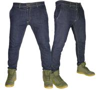 Jeans Uomo Denim Capri Pantaloni elasticizzati Tasca America Made in Italy 0731