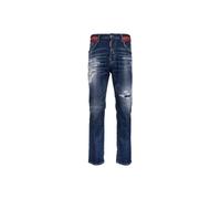 Jeans Uomo Dsquared2 642 s71lb1349 470 jeans Denim Scuro, Rosso