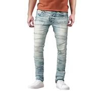 Jeans Uomo Elasticizzati Regular Fit - Un Titolo di Prodotto Che Aderisce a Quanto Segue Ottimizzato per La visibilità E in Linea con Le Abitudini di Ricerca degli Acquirenti (Light Gray XL)