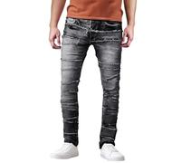 Jeans Uomo Elasticizzati Taglie Forti - Un Titolo di Prodotto Che Aderisce a Quanto Segue Ottimizzato per La visibilità E in Linea con Le Abitudini di Ricerca degli Acquirenti (Black XL)