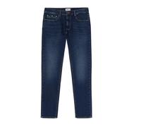 Gas Jeans Jeans Uomo SAX Zip A7234 Skinny Fit Denim 10 1/2 Oz Blu medio