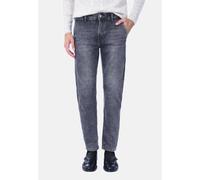 Jeans Uomo Invernali Caldo Cotone Pantaloni Denim Slavati Tasca America Regular