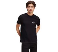 Karl Lagerfeld Jeans A1m17003 Slim Fit Short Sleeve T-shirt Nero XS Uomo