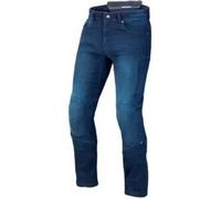 Jeans Uomo Macna Stone Stampa Blu Accorciato W36