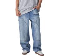 Jeans Uomo Pantaloni Carpenter Baggy Tasconi Worker Relaxed Cargo TOOCOOL Y528