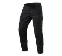 Jeans Uomo Revit Cargo 2 TF Nero L32 Accorciato