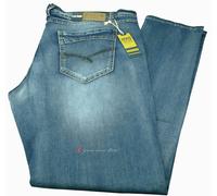 Jeans uomo TAGLIE FORTI pantalone cotone DENIM regular stretch TG 58 60 62 64 66