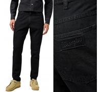 Wrangler River Jeans, Rinse Black, 32W x 32L Uomo