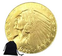 Jearls 1911 US Indian head Nickel Old Moneta-Americano Commemorative Americane Vecchio Monete - Monete del Mondo - Morgan Dollar Coin Crafts + KaiKBax Regalo Preferito