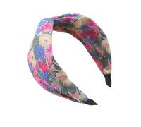 JEBELE Fascia per capelli da donna, con nodo largo, grosso, in stile occidentale, per Updo, viaggi, feste e accessorio chic per tutti i giorni (7-rosso rosa, taglia unica)