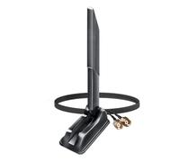 jebyltd 2 4 G/5 0 G/6g Antenne Wifi6e Base Magnetica Base 12db 2sma Filo Interno Antenne A Lama Ripiegabile per Segnali Networking Miglioramenti Amplificatori del Segnale Spaziale Pubblico