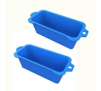 jebyltd 2 PCS Silicone Grease Cuppers Grills Gocciola per Gocciolamento Pans Sostituzione Grease Catcher Riutilizzabile Drip Pans Linkers Grili in Parte Accessori per Piante Durature.
