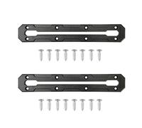 jebyltd 2set Basso Profilo Pista Kayak Slide Binari Staffa Canna Da Pesca Supporto Base di Montaggio Kayak Accessori Montare Cup Holder