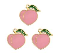 jebyltd 3 Fruit Charm Gioielli A Sospensione Sofisticata Frutta Fruit Charm per Accessori per I Gioielli da Donna Eleganti in Acciaio Inossidabile qualità