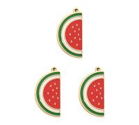 jebyltd 3 Fruit Charm Gioielli A Sospensione Sofisticata Frutta Fruit Charm per Accessori per I Gioielli da Donna Eleganti in Acciaio Inossidabile qualità