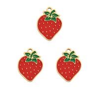 jebyltd 3 Fruit Charm Gioielli A Sospensione Sofisticata Frutta Fruit Charm per Accessori per I Gioielli da Donna Eleganti in Acciaio Inossidabile qualità