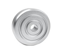 jebyltd Adattatore Adattatore Record in Alluminio da 45 Giri per I Record Vinile da 7 Pollici per I Vinile Facili Usare con Migliorano Lettore Registrazione in Alluminio della Durata