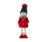 jebyltd Adorzio delle FESTIVITÀ Natalizie Fatte A Mano in Piedi da Santa/Pupazzo Neve/Cervo Ornamento Natalizio per Festive Dono Natale per La Famiglia