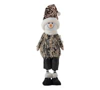 jebyltd Adorzio delle FESTIVITÀ Natalizie Fatte A Mano in Piedi da Santa/Pupazzo Neve/Cervo Ornamento Natalizio per Festive Dono Natale per La Famiglia