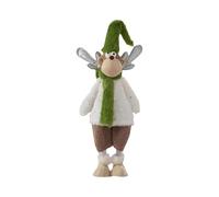 jebyltd Adorzio delle FESTIVITÀ Natalizie Fatte A Mano in Piedi da Santa/Pupazzo Neve/Cervo Ornamento Natalizio per Festive Dono Natale per La Famiglia