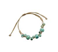 jebyltd Bracciale Ceramico Colorfast Design Catena Del Polso Comodo Indossare Braccialetto Per Le Donne In Avanti E Appassionati Artigianato Accessori