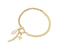 jebyltd Caspite A Sospensione Esagerata Bracciale Bracciale In Acciaio Inossidabile Texture Gioielli Da Polso Alla E Alla Per Ragazze Donne Giovani