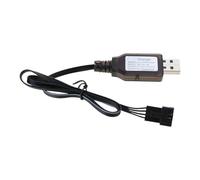 jebyltd Cavo di ricarica USB SM4P da 7,4 V per batterie al litio per auto telecomandate DE36W DE65 HM202 EC08 EC16