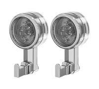 jebyltd Clip Gancio Aspirazione Chiara Alla 2 Set Per Forniture Per Bagno E Cucina Che Installa Facile Installare Accessorio Facile Installazione Gancio
