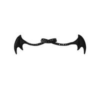 jebyltd Collana Alare Pipistrello Alla Con Intricata Del Tessuto Punk Rock Per Abbinare Un Look Misterioso Gotico
