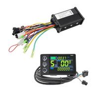 jebyltd Controller del Motore del Motore Senza Spazzole Senza Spazzole A 24-48 V con Accessori per Modifiche Display LCD S866 Accessori per Bici Elettriche