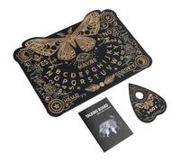 jebyltd Dispinazione Message Bachem Wood Incisa Magics Board Message Metafisico Pendulum in Legno Inciso