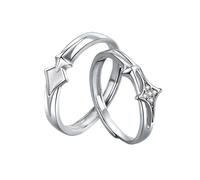 jebyltd Eleganti Coppia Stella Con Accessorio Portatile Adattabile Per Esprimere L'amore E Celebrare Coppia Unici