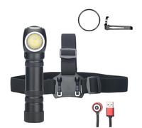 jebyltd Flasma Ricaricabile Travi Regolabili Angoli Flashlight Porta I Proiettori per L'illuminazione Emergenza Avventura Notturna