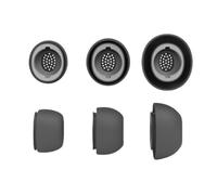 jebyltd Letti Auricolari in Silicone qualità del Suono Superiori per Tappo per Auricolare 3 Pairs in Piccoli M E Grandi Punte Sostituzione del Tapore Che Isolano Le Punte Auricolari