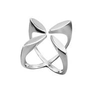 jebyltd Linee Geometrici Incrociati Per Le Date Feste Semplici Impilabili Per Le Donne Che Personalità Temperamento Accessorio Abbigliamento Quotidiano Gioielli