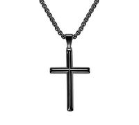 jebyltd Lunghezza Regolabile Collana Del Fascino Crocifisso Per Donne Catena Del Collo Religioso Ipoallergenics Neckchain Unisex Faith Gioielli Regalo Per Le Occasioni Religiose