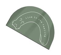 jebyltd Mappe Per Vasca D'ingresso Domestico Portiere Decorativo Tappeto Da Bagno Tappeto Per Bagno Antislip Assorbente Pavimento Diatomite Slittamento Resistere Alla Porta D'ingresso Ingresso