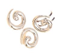 jebyltd Orecchini Set Gioielli In Lega E Bracciale Bellissime Orecchini A Turbini E Braccialetti Set Base Per Le Donne In Avanti