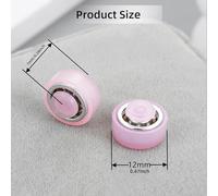 jebyltd Pacchetto 100 Cuscinetti per Capelli per Aggiornamenti Facili A 360 Gradi Accessori Copricapo Accessori Gioielli Che Componenti Innovativi Disegni Capelli