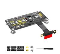 jebyltd PCIEXPRESS PCIE3.0 1x A NGFFS Tasto M Slot NVME HDDS Adattatore Scheda con SSDS NVME SSDS Estensione A velocità Rapida