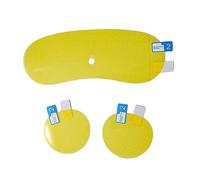 jebyltd Pellicole proteggi schermo per lenti progettate per occhiali 4 Pellicola protettiva antibolle Pellicola trasparente trasparenza