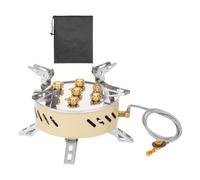 jebyltd Portali Efficienti per Le Cole per La Raccolta Calore Integrato Burner Picnic La Pesca con Zaino in Spalla Cottura Compatta con Borsetto