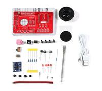 jebyltd Ricevitore Radio Set RDA5807 Spendamento Educativo Standard Education Hands con Alloggi Acrilici per Saldatura Educativa Opzionale