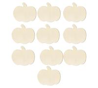 jebyltd Set 10 Targhe A Forma Zucca in Legno Verniciabile Ploques Sospeso per La Celebrazione della Stagione del Raccolto Accessori del Ringraziamento Accessori per Le Vacanze in Casa