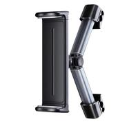 jebyltd Supporto per poggiatesta per auto in ABS e metallo, supporto per rotazione telescopica, per guardare la, supporto girevole telescopico anti-vibrazione