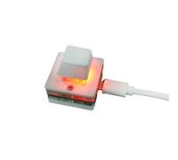 jebyltd Tastierino numerico USB con un pulsante di programmazione macro rosso/verde/tè/bianco pratico