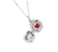 jebyltd Texture In Lega Per Collana A Ciondolo Aperbile Frutta Perfetta Per L'uso Quotidiano O Come Un Gioiello Donne Presenti Ponderato