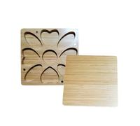jebyltd Vasi Perline Gioielli Artigiani Piastra Design In Legno Perle Organizzanti Adatto Per La Collana E Braccialetto Fatto A Mano Tappetino