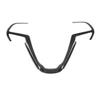 JeCar Kit di finiture per volante per Jeep Grand Cherokee e Jeep Cherokee 2014-2020, texture in fibra di carbonio